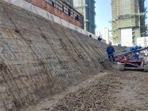 随县建筑边坡支护